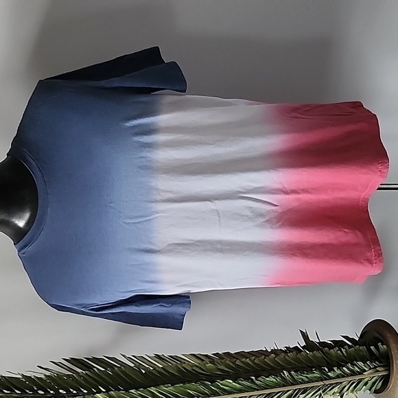 Urban Pipeline red, white, and blue ombre short sleeve tee - Picture 1 of 7